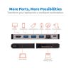 Eaton/TrippLite USB-C Dock 4K HDMI, USB 3.2, USB-A Hub, GbE, Memory Card, 100W