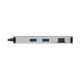 Eaton/TrippLite USB-C Dock, Dual Display 4K 60Hz HDMI, USB 3.2, GbE, 100W