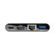 Eaton/TrippLite USB-C Multiport Adapter 4K HDMI, USB-A Port, GbE, 60W, HDCP Feke