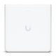 UBIQUITI U6 Enterprise In-Wall, 10 spatial streams, 115 m² (1,250 ft²) coverage, 600+ connected devices, Powered using PoE+/PoE++, (4) GbE ports with (1) PoE output, 2.5 GbE uplink.