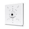 UBIQUITI U6 Enterprise In-Wall, 10 spatial streams, 115 m² (1,250 ft²) coverage, 600+ connected devices, Powered using PoE+/PoE++, (4) GbE ports with (1) PoE output, 2.5 GbE uplink.