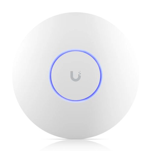 Ubiquiti Powerful, ceiling-mounted WiFi 6E access point designed to provide seamless, multi-band coverage within high-density client environments