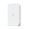 Ubiquiti UniFin U70IW Wall mounted WiFi 7 AP with 4 spatial streams and an integreated 2.5GbE PoE switch desined for hospitality enviorments