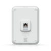 Ubiquiti UniFin U70IW Wall mounted WiFi 7 AP with 4 spatial streams and an integreated 2.5GbE PoE switch desined for hospitality enviorments