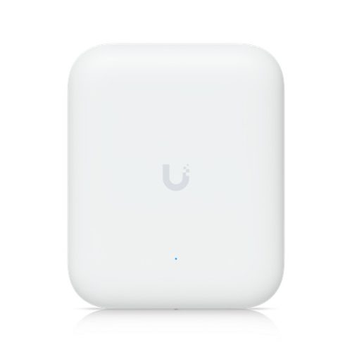 Ubiquiti U7-Outdoor All-weather WiFi 7 AP with 4 spatial streams, an integrated directional super antenna, and versatile mounting options