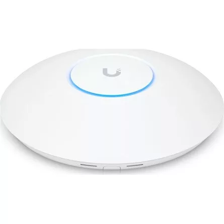 Ubiquiti U7-Pro-Max Ceiling-mounted WiFi 7 AP with 8 spatial streams, 6 GHz support, and a dedicated spectral scanning engine for interference-free WiFi in demanding, large-scale environments