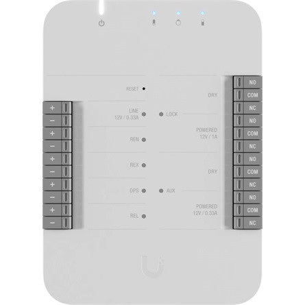 Ubiquiti Access Door Hub beléptető rendszer vezérlő fehér