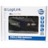 LogiLink MBR LogiLink UA0106 2,5" SATA HDD USB3.0 külső aluminium ház - Fekete
