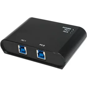   LogiLink 2-portos USB3.0 switch fekete (USB-B bemenet, USB-A kimenet)