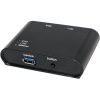 LogiLink 2-portos USB3.0 switch fekete (USB-B bemenet, USB-A kimenet)