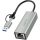 LogiLink UA0238B 1Gb/s USB-A / USB-C RJ45 hálózati adapter