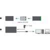 LogiLink Aluminium 3.5" SATA3 USB3.0 külső ház fekete kapcsolóval