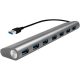 LogiLink USB 3.0, 7-port hub, with aluminum casing