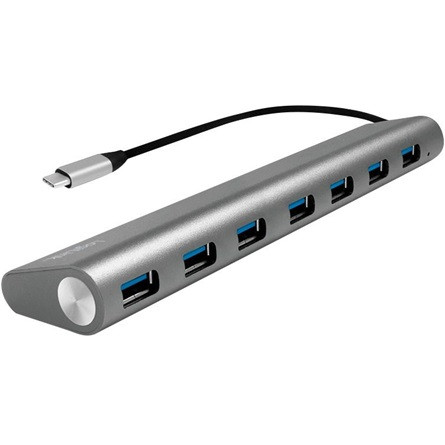 LogiLink USB-C 3.1, 7-port hub, with aluminum casing