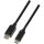 LogiLink USB-C -> DisplayPort 1.2 M/M video kábel 1.8m fekete