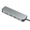 Logilink USB 3.2 Gen 1, Docking Station, USB-C, 6-Port, w/PD, cable version