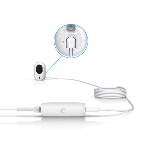 Ubiquiti UACC-Adapter-PoE-USBC Transforms a Protect WiFi Camera into a wired PoE camera, Compatible with G4 Doorbell Pro and G4 Instant, GbE connectivity