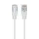 Ubiquiti UniFi Premium Braided Patch kábel 1m, S/FTP, Cat.6A, fehér