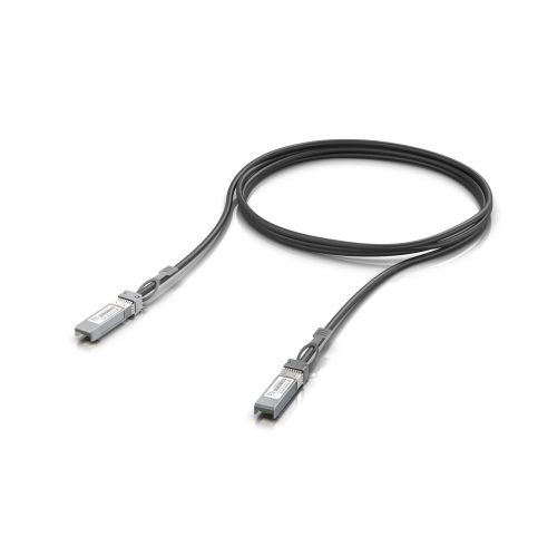 Ubiquiti cab;e UACC-DAC-SFP10-1M SFP+ direct attach cable available in multiple lengths.