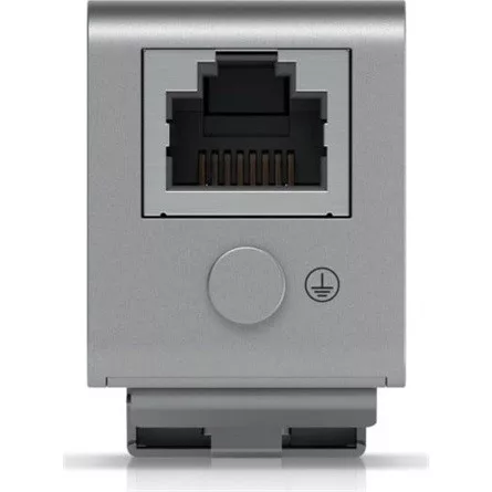 Ubiquiti UACC-ETH-SP-DIN Ethernet Surge Protection Bidirectional protection for up to 10 GbE, PoE++, and 20kA surge discharge for indoor installation