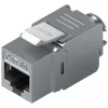 Ubiquiti UniFi UACC-Keystone-Jack-C6A Toolless keystone for terminating a Cat6A Ethernet jack without the use of a punch-down or crimping tool, (12) Keystone Jacks per pack