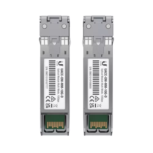 Ubiquiti UACC-OM-MM-10G-D-20 multi-mode, duplex, fiber transiver module, 20 pack