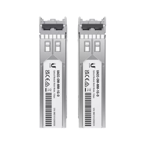 UBIQUITI Optical Module Multi-Mode, 1Gbps, 2-PACK