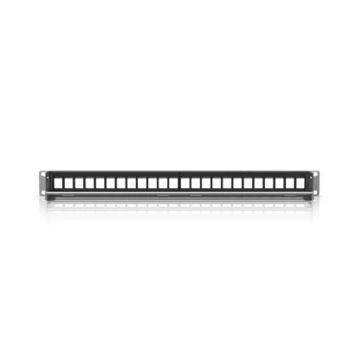 Ubiquiti 1U üres patch panel, 24-portos, ezüst színű