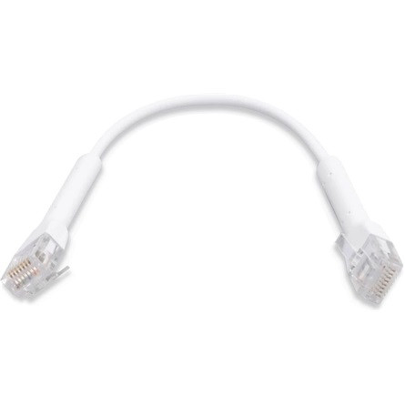 Ubiquiti UniFi RJ45 CAT6 UTP -> RJ45 CAT6 UTP M/M adatkábel 0.22m fehér