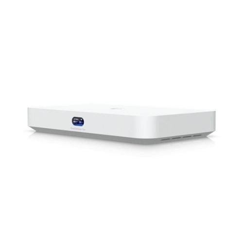 Ubiquiti UniFi UCG-Fiber-EU Desktop 10G Cloud Gateway with integrated PoE switch, Includes full UniFi application suite for device management, 5 Gbps routing with IDS/IPS, 10G SFP+ and (1) 10 ...
