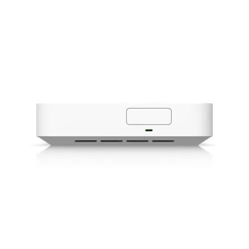 Ubiquiti UCG-MAX Compact 2.5G Cloud Gateway with 30+ UniFi device / 300+ client support, 1.5 Gbps IPS routing, and selectable NVR storage, 1.5 Gbps routing with IDS/IPS, 512 GB NVMe SSD sto...