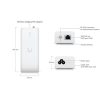 Ubiquiti UniFi Device Bridge - wireless bridge PoE adapter, integrált UniFi WiFi Auto-Link, 5GHz