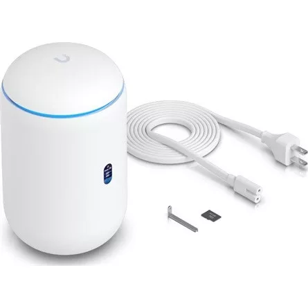 Ubiquiti UniFi UDR7-EU Dream Router 7 Desktop 10G Cloud Gateway with integrated WiFi 7, PoE switch, microSD storage, and full UniFi application support, 10G SFP+ and (1) 2.5 GbE RJ45 WAN port,...