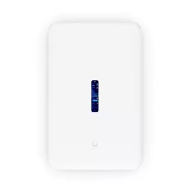   Ubiquiti All-in-one internet gateway, WiFi access point, and UniFi Console with an abundance of PoE ports.
