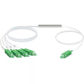   Ubiquiti UF-SPLITTER-4 UFIBER 1:4 SPLITTER SC/APC G.657A1 900UM 1.5m STEEL TUBE