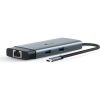 TP-Link UH6120C Hub 6-port 100W USB-C dokkoló szürke