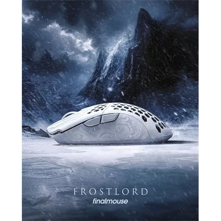 Finalmouse ULX Frostlord Small optikai vezeték nélküli gaming egér ezüst
