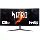 ACER Mon Acer 34" Nitro XZ340CUJ0BMIIPHX ZeroFrame Adaptive-Sync - VA - 120Hz - Fekete