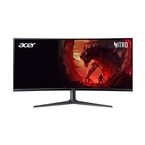 ACER Mon Acer 34" Nitro XZ340CU H ZeroFrame AdaptiveSync - 100 Hz |2 év garancia| - Bontott, hiányos termék