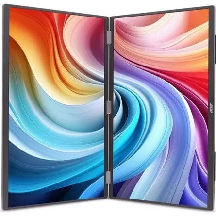 ACER Mon Acer 23,8" PD243YEbmiuux Dual Portable ZeroFrame - FHD - IPS - 100Hz - |2 év garancia|