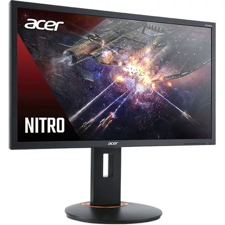 ACER COM ACER IPS Nitro Monitor XF240YX1biiph, 23,8",  16:9 FHD, 200Hz, FreeSync, 1ms, 250nits, 2xHDMI, DP, fekete