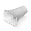 Ubiquiti UP-AI-Horn-Speaker-W All-weather PoE 120 dB horn speaker with advanced AI alert functionality and versatile wall, corner, and pole mounting options