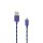 SBOX Kábel, CABLE USB A Male -> MICRO USB Male 1 m Blue