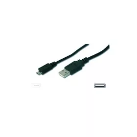 Rainbow USB A - MIKRO USB KÁBEL 1,8M FEKETE
