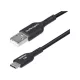StarTech 1M USB-A TO USB-C CABLE BLACK CORD USB 2.0 DATA TRANSFER