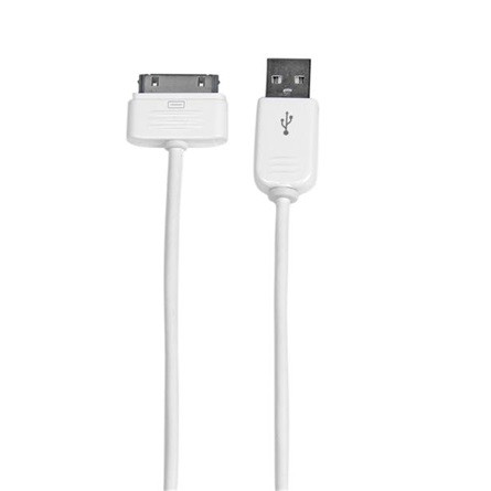 StarTech Apple 30pin -> USB-A 2.0 M/M adatkábel 1m fehér