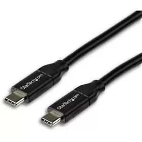   StarTech USB-C / Thunderbolt -> USB-C M/M adatkábel 2m fekete 5A PD, USB-IF