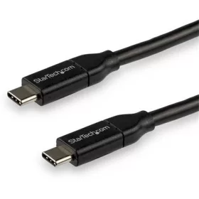   StarTech USB-C / Thunderbolt -> USB-C M/M adatkábel 3m fekete 5A PD, USB-IF