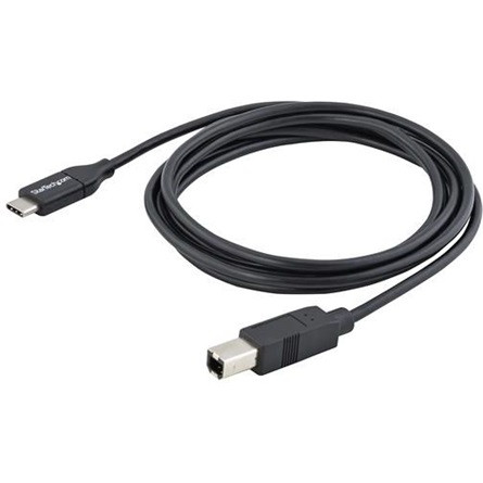 StarTech USB-C / Thunderbolt -> USB-B 2.0 M/M adatkábel 2m fekete