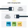 StarTech USB-C -> USB-C M/M adatkábel 0.15m fekete